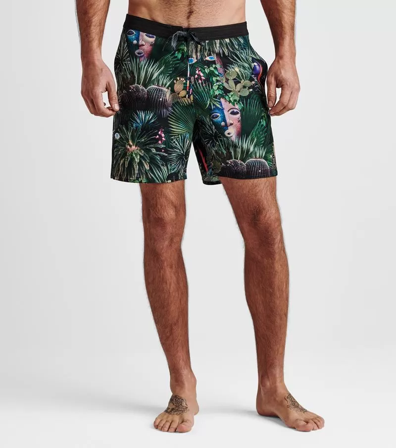 Chiller Jardin Oasis Boardshorts 17"