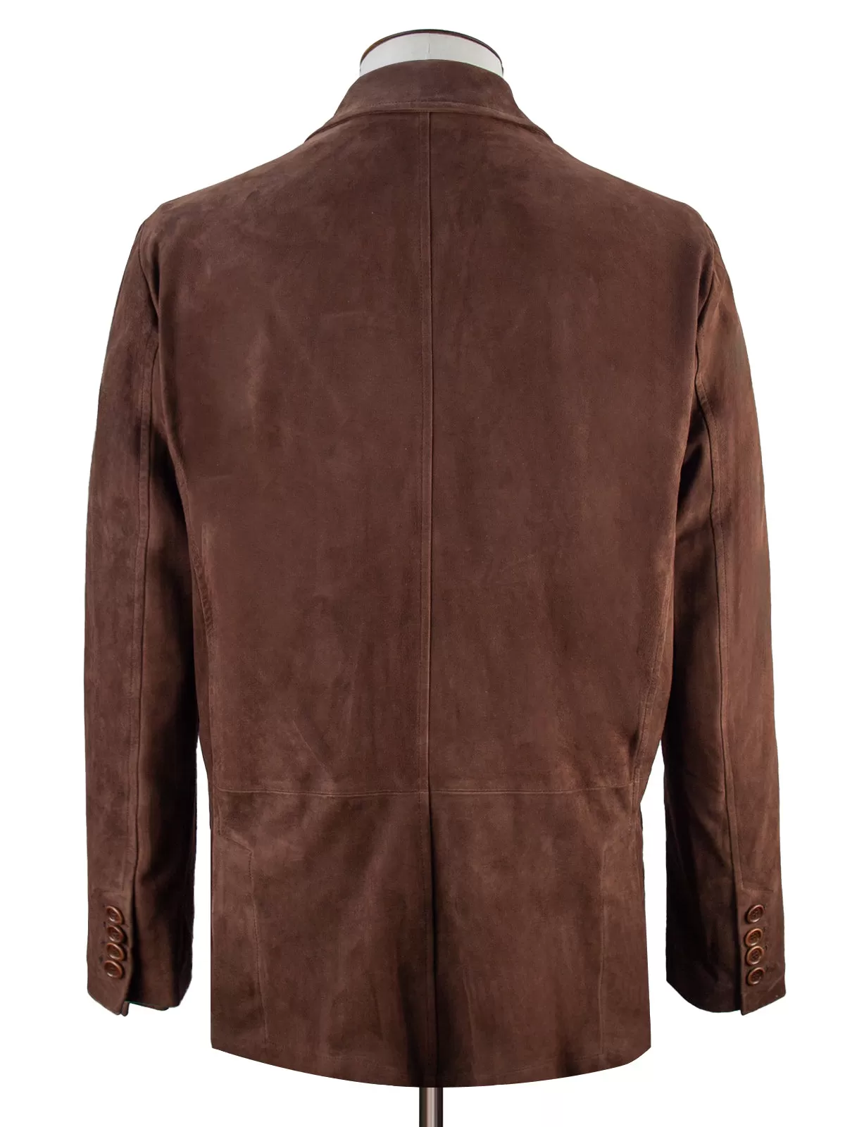 Chocolate Suede Patch Pocket Jacket