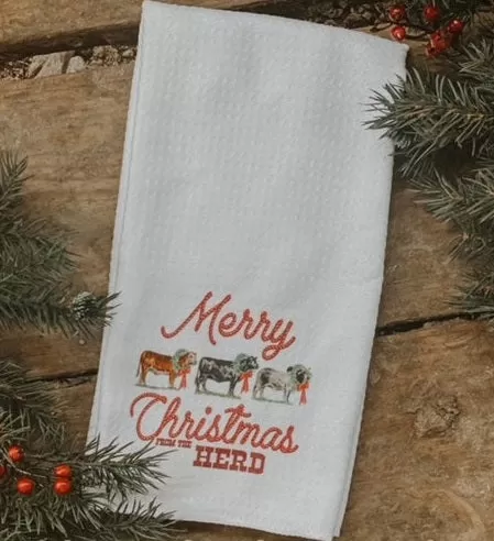 CHRISTMAS TEA TOWELS -