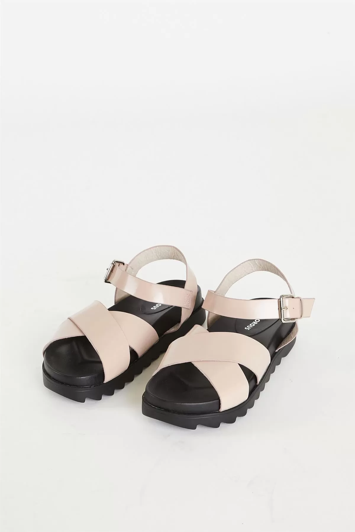 Chunky Nude Sandal