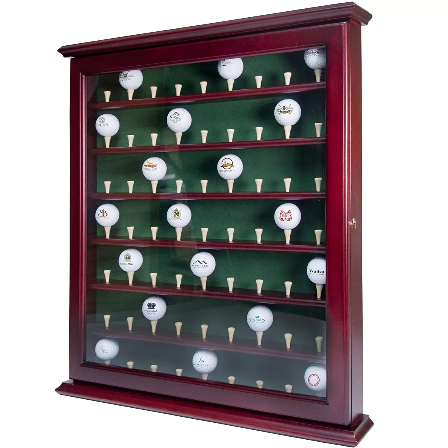 Clubhouse Collection Executive Golf Ball Display Cabinet