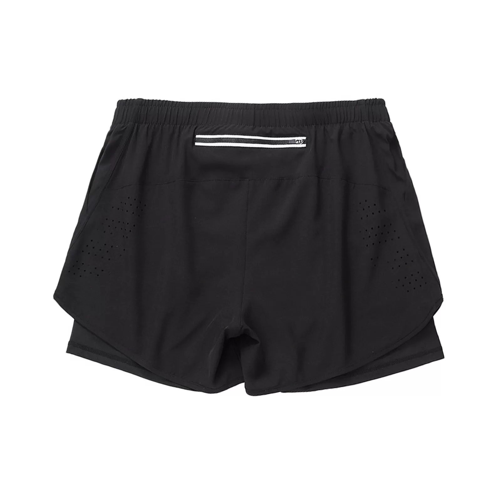 COLLISION COLOR REFLECTIVE STRIP 5'' INSEAM INSEAM RUNNING SHORTS