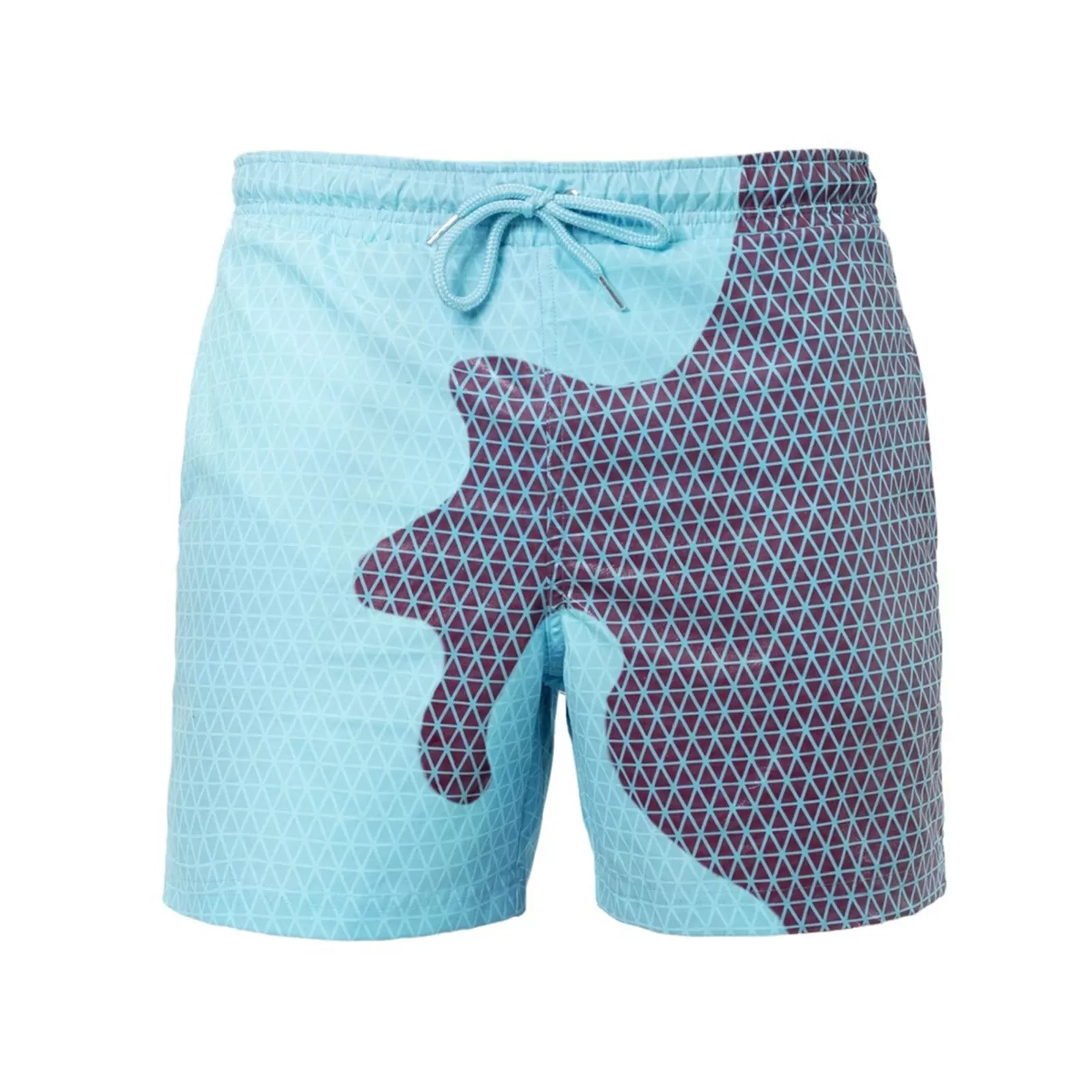 COLOR CHANGING 11'' INSEAM SWIM TRUNKS