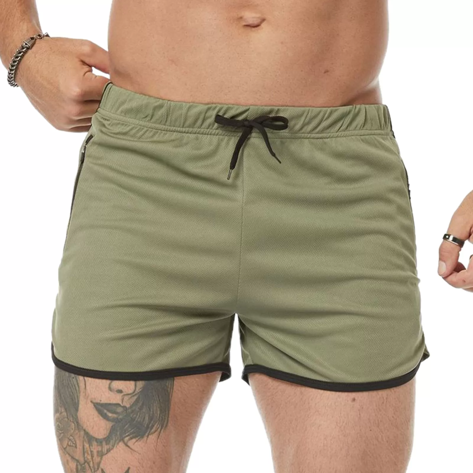 COLORFUL HOOCHIE DADDY 5'' INSEAM RUNNING SHORTS