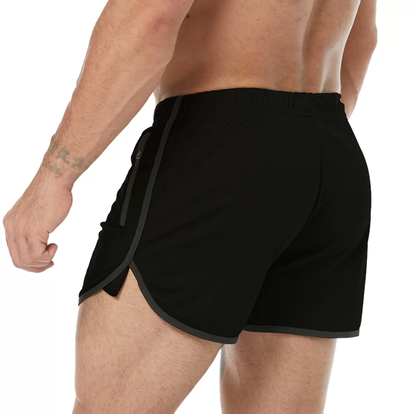 COLORFUL HOOCHIE DADDY 5'' INSEAM RUNNING SHORTS