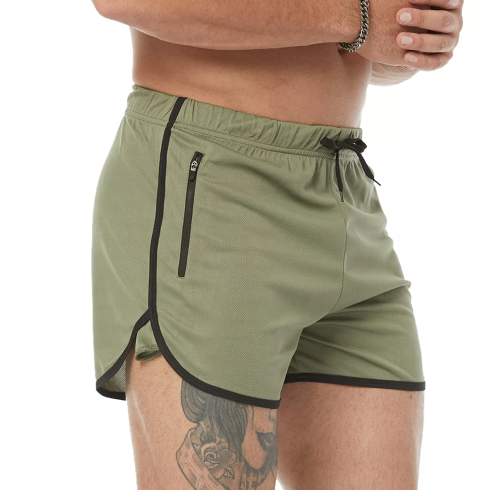 COLORFUL HOOCHIE DADDY 5'' INSEAM RUNNING SHORTS