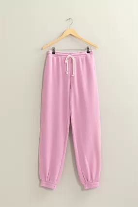 'Comfort Calls' Joggers - Pink