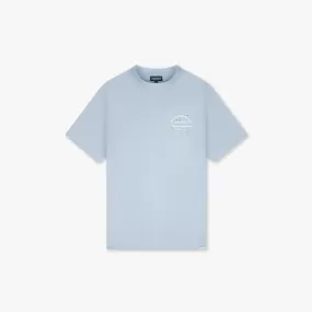 CROYEZ MAINTENANCE T-SHIRT - GREY MELANGE/OFF-WHITE