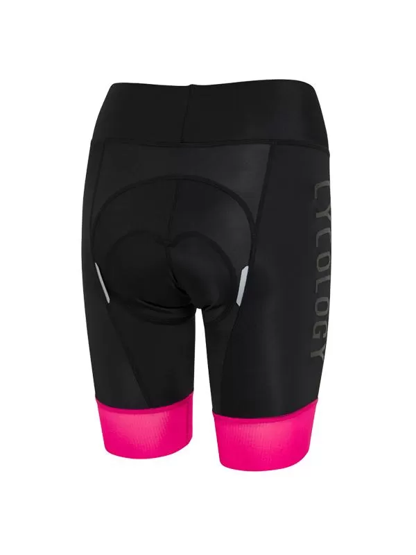 Cycology Women's Cycling Shorts Black/Pink