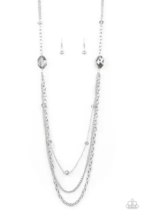 Dare to Dazzle - Silver Necklace