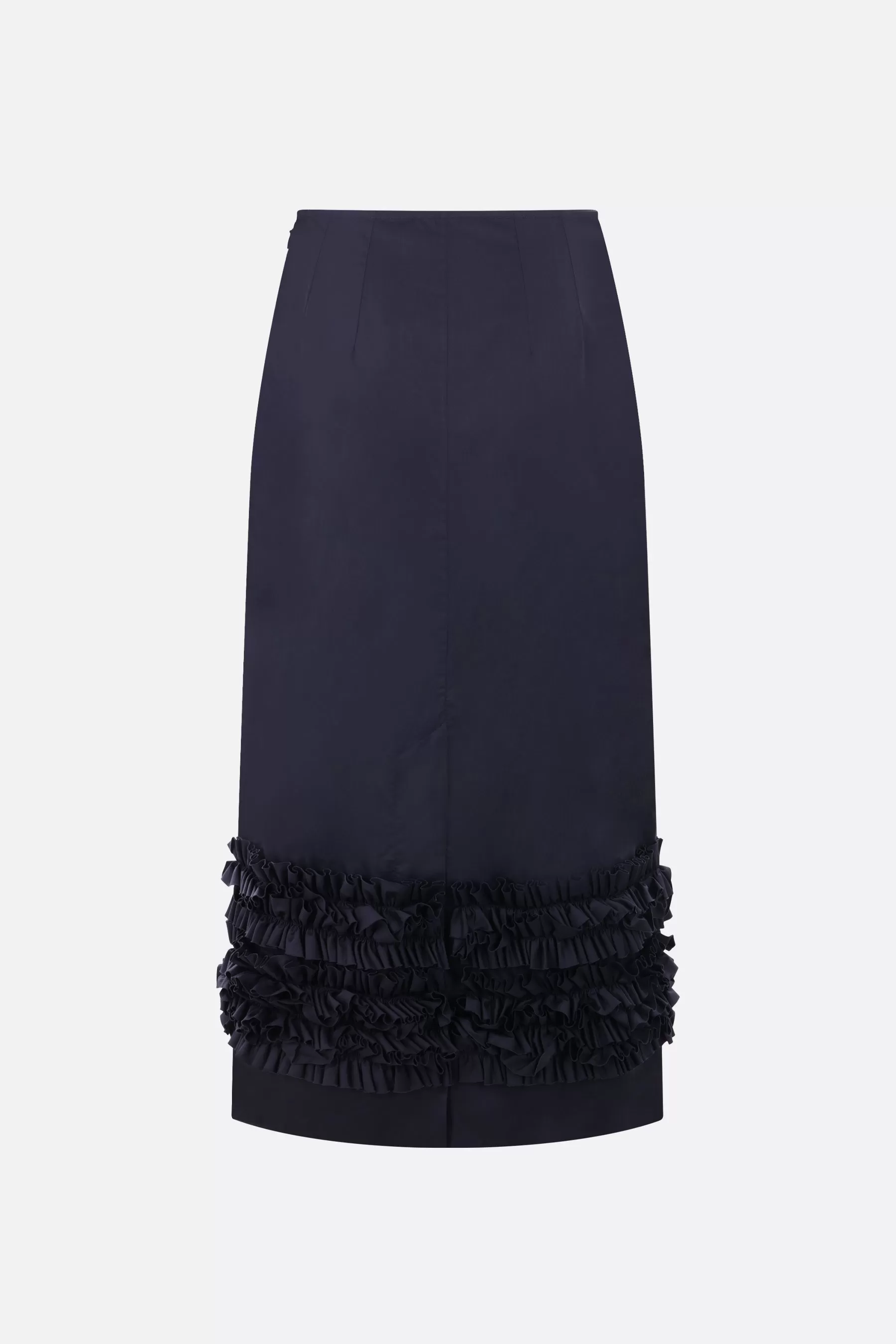 Delia poplin skirt