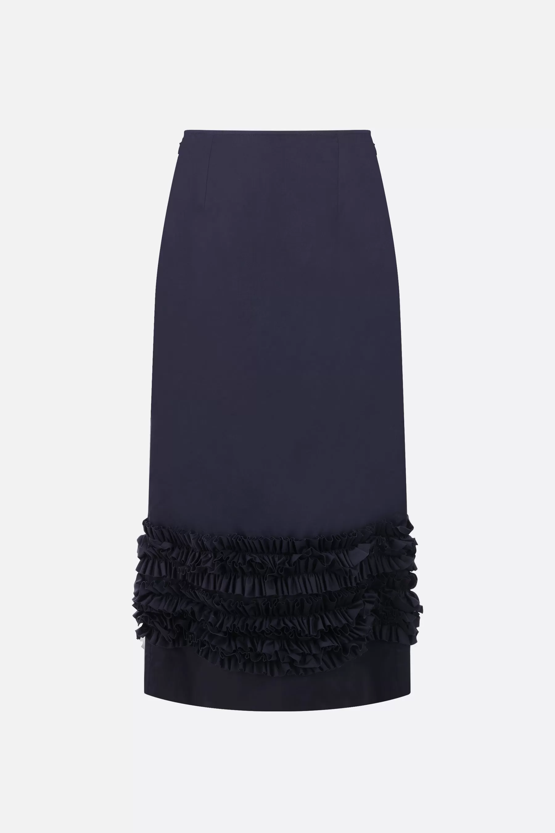 Delia poplin skirt