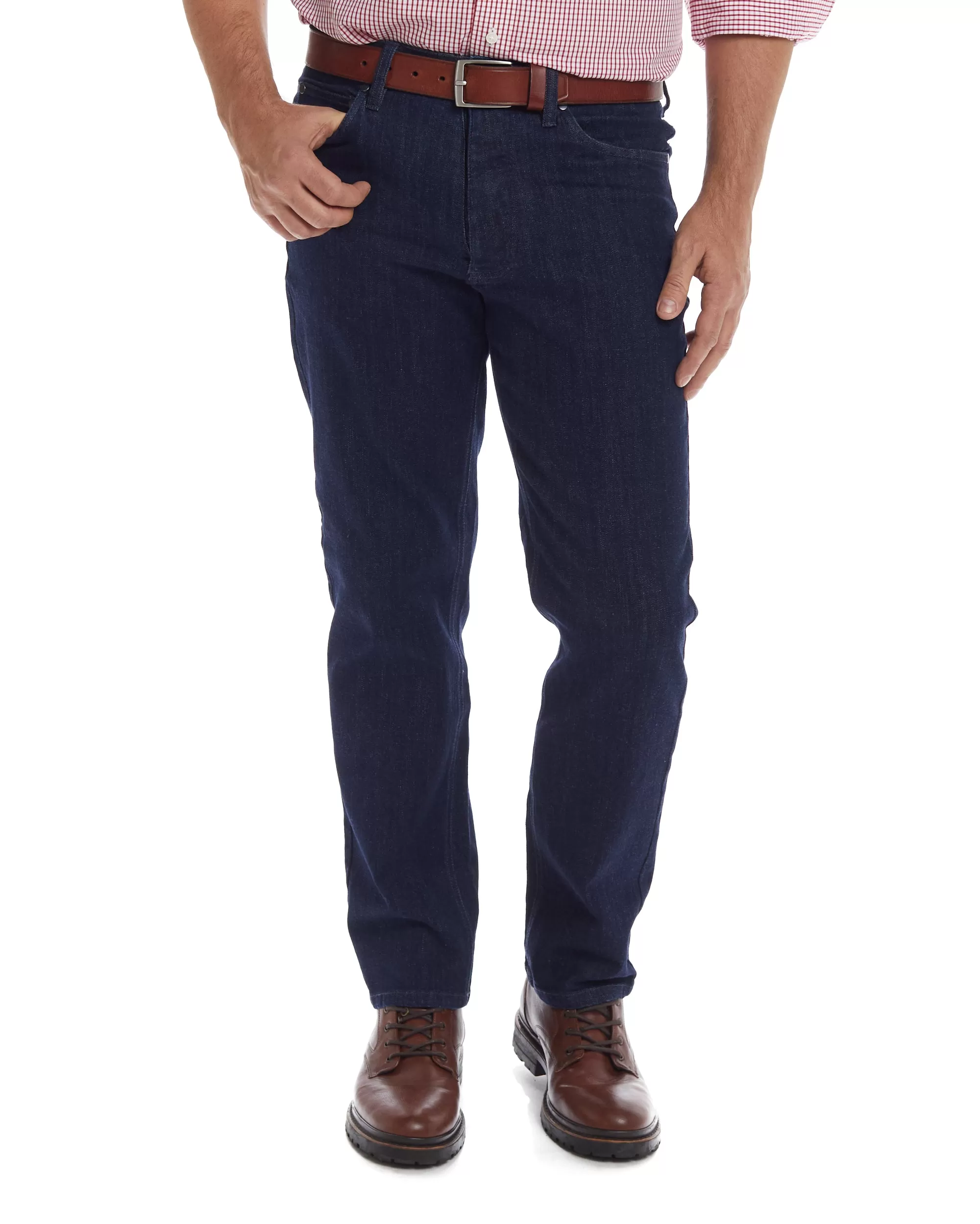 Denim ‘MVP’ Five Pocket Jean with Magnetic Closures - Indigo