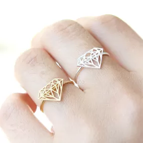 Diamond Shape Ring