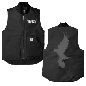 Dove & Grenade Logo Carhartt Vest (Black)