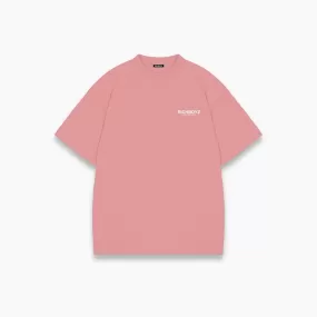 DROP SHOULDER TEE - PASTEL PINK