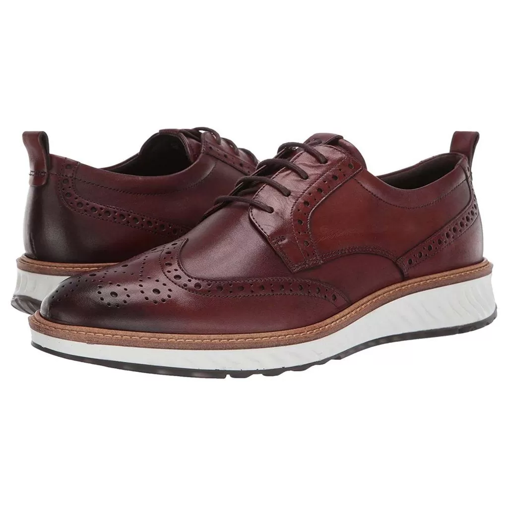 Ecco Mens Shoes ST 1 Hybrid 836424 Casual Lace-Up Low-Profile Leather - UK 9-9.5