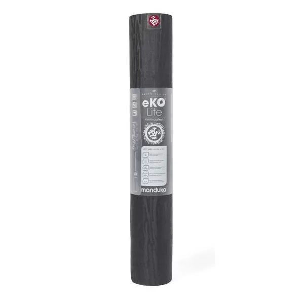 EKO LITE YOGA MAT 4MM - CHARCOAL - 71 INCHES