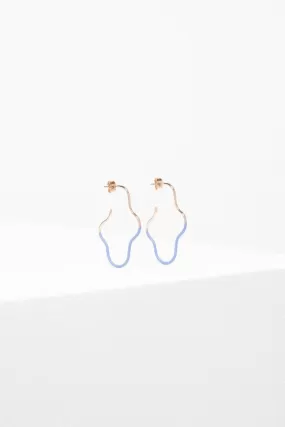 Elk The Label - Wave Earring - Blue Mist