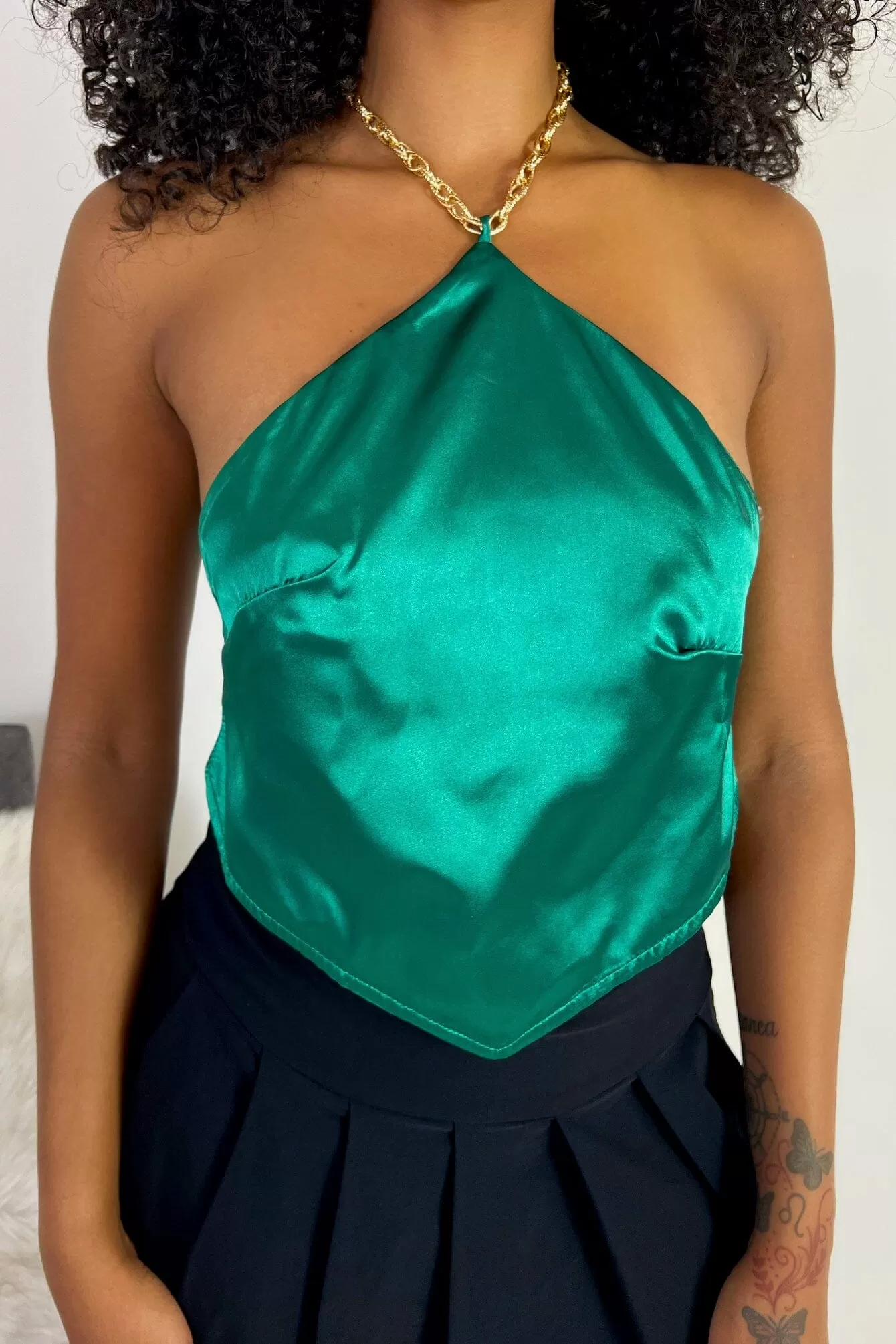 Emerald Chain Top