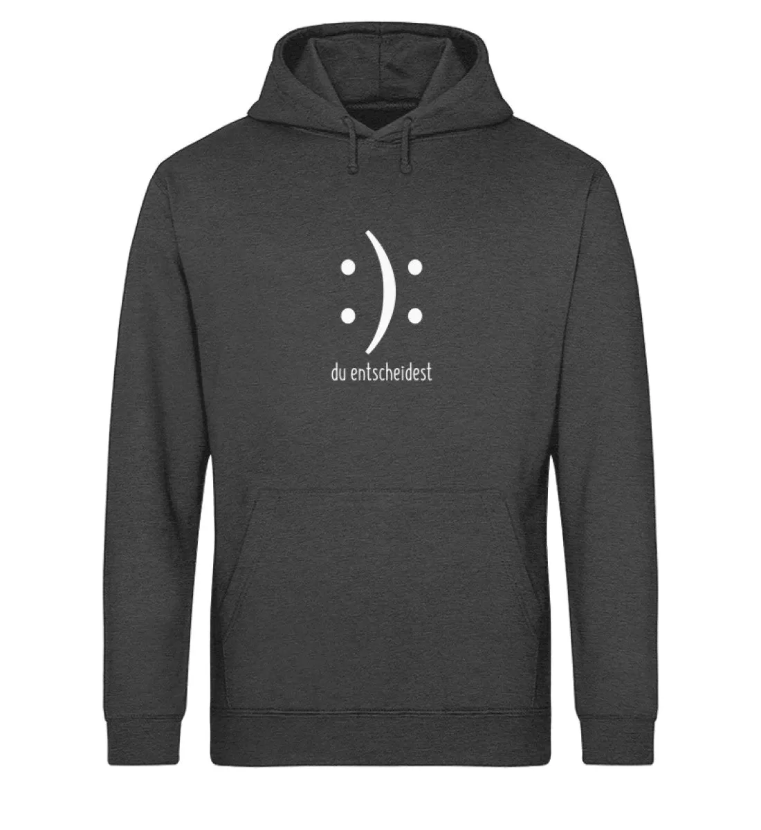 Entscheidung Bio Hoodie Unisex