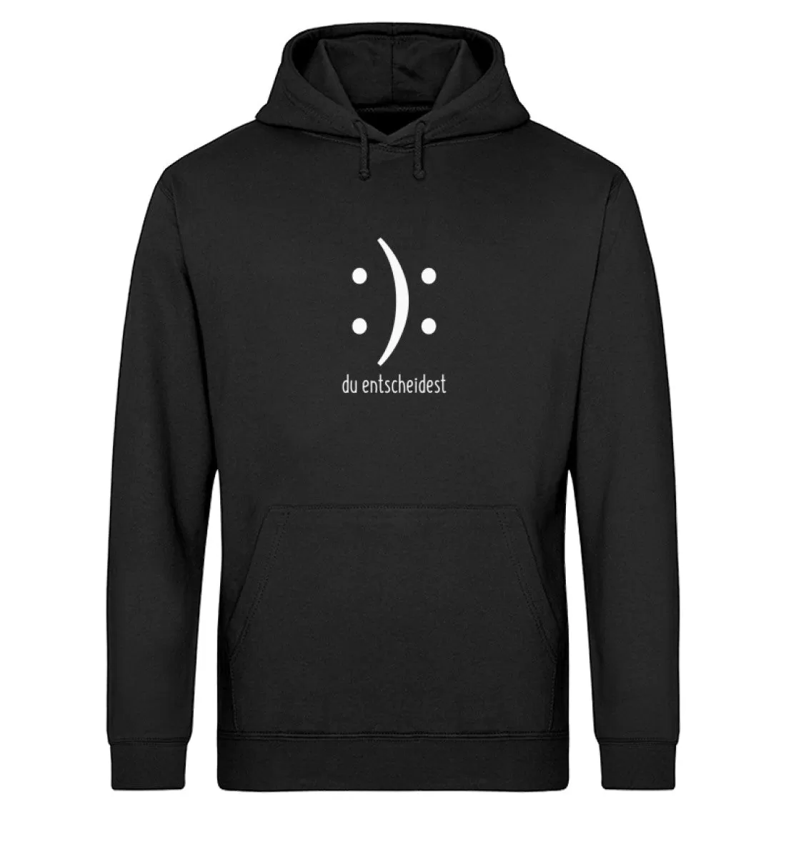 Entscheidung Bio Hoodie Unisex