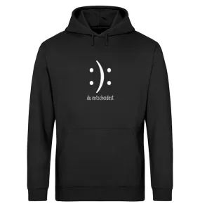 Entscheidung Bio Hoodie Unisex