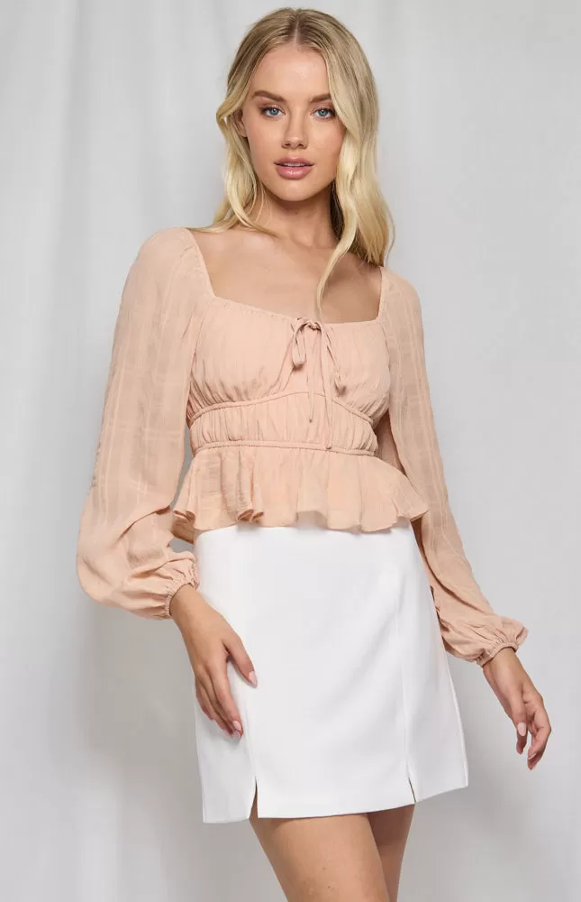 ESME RUFFLE TOP