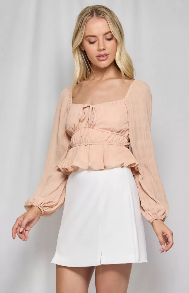 ESME RUFFLE TOP