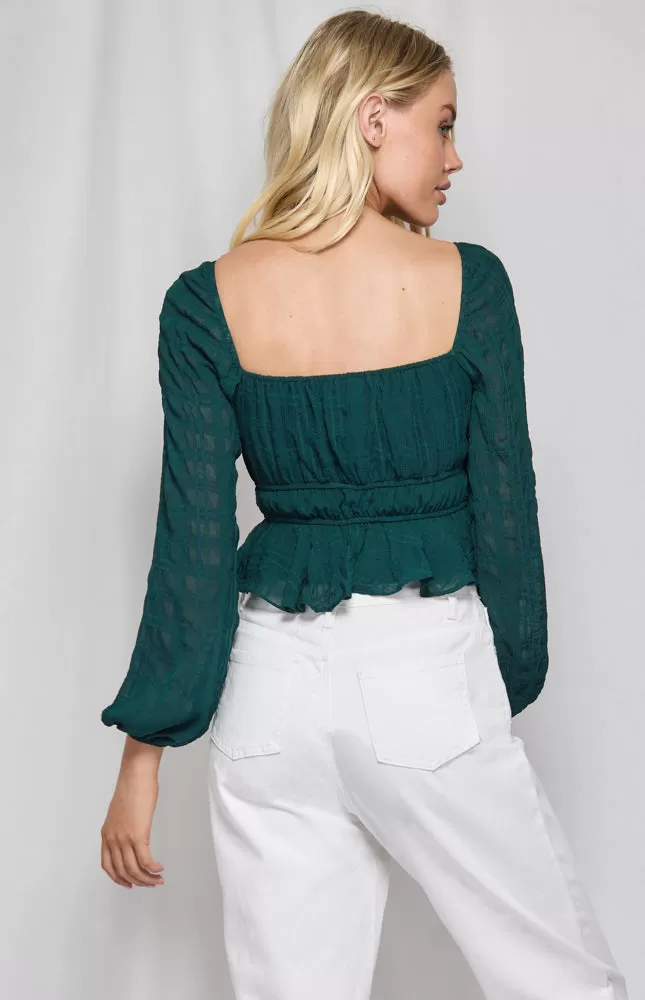 ESME RUFFLE TOP