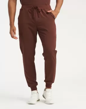 Essential Jogger Scrub Pants - Cocoa