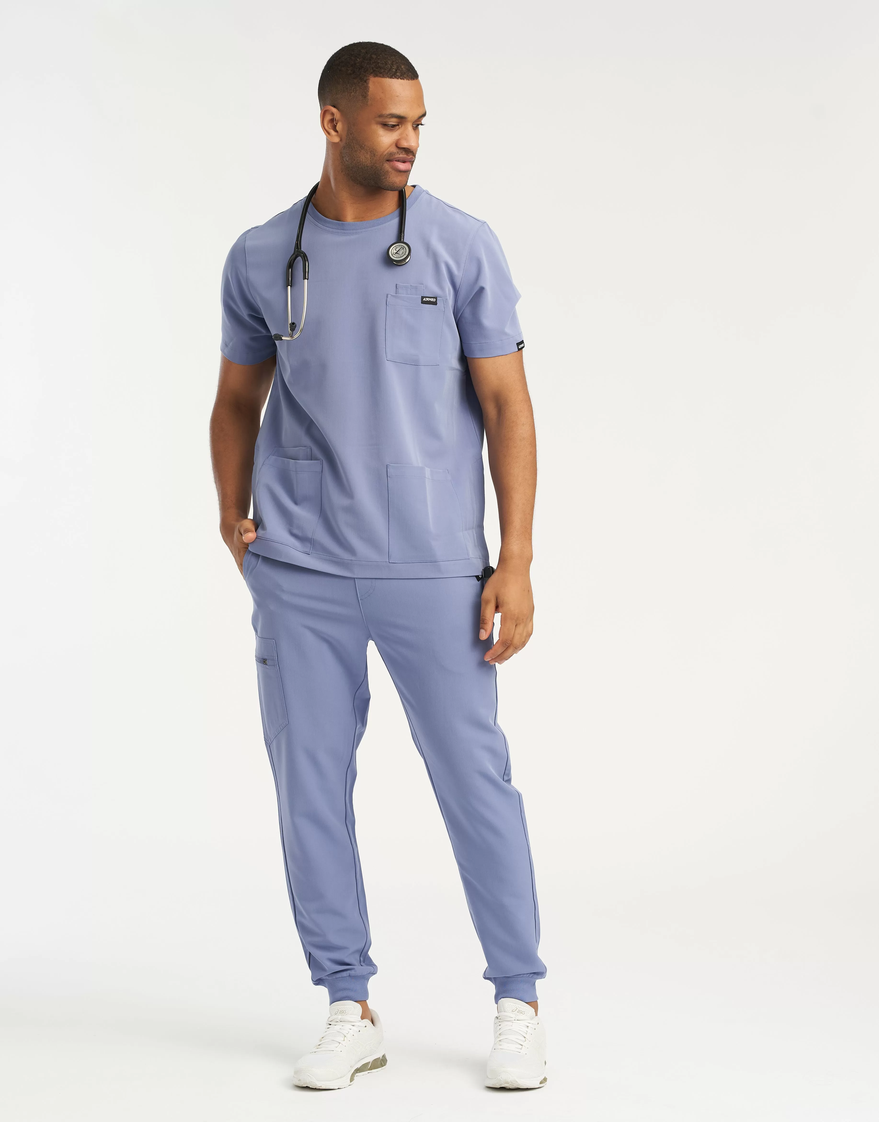 Essential Jogger Scrub Pants - Nova Blue