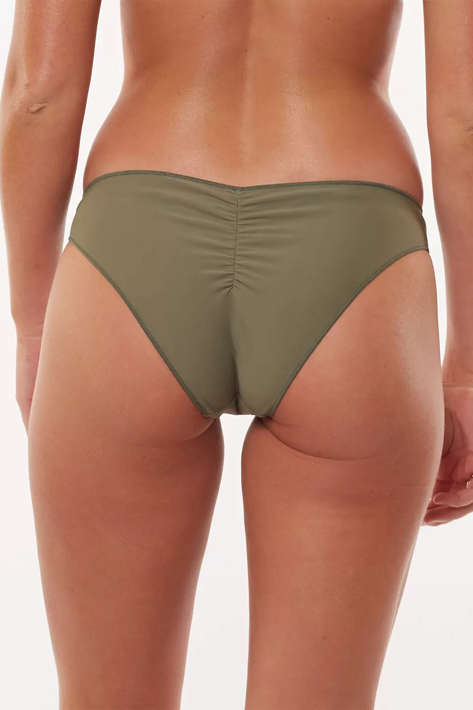 Eve Khaki Cheeky Bikini