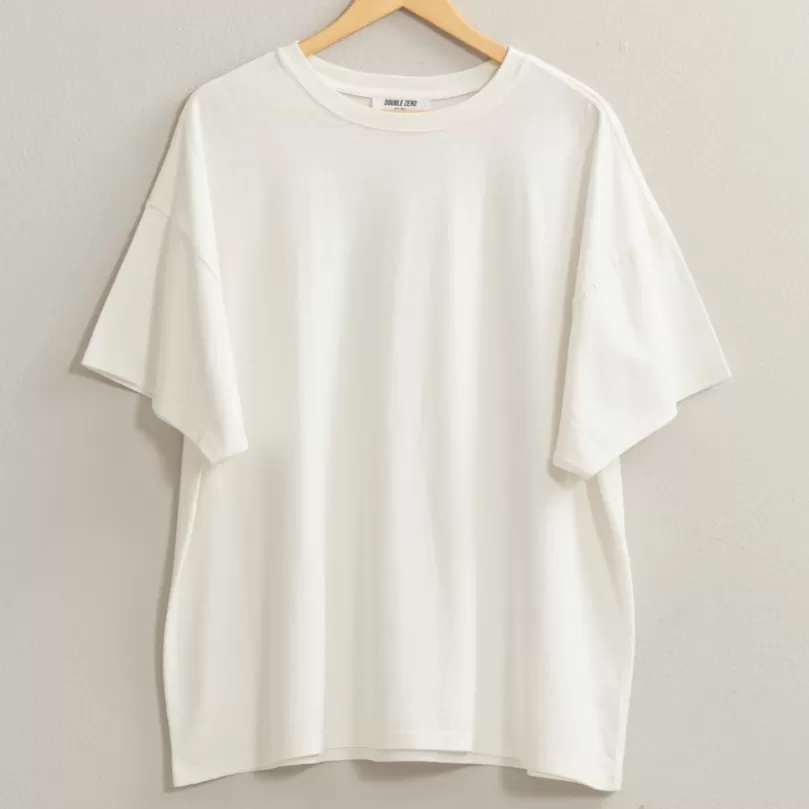 Everyday Simple Oversized Solid T-Shirt