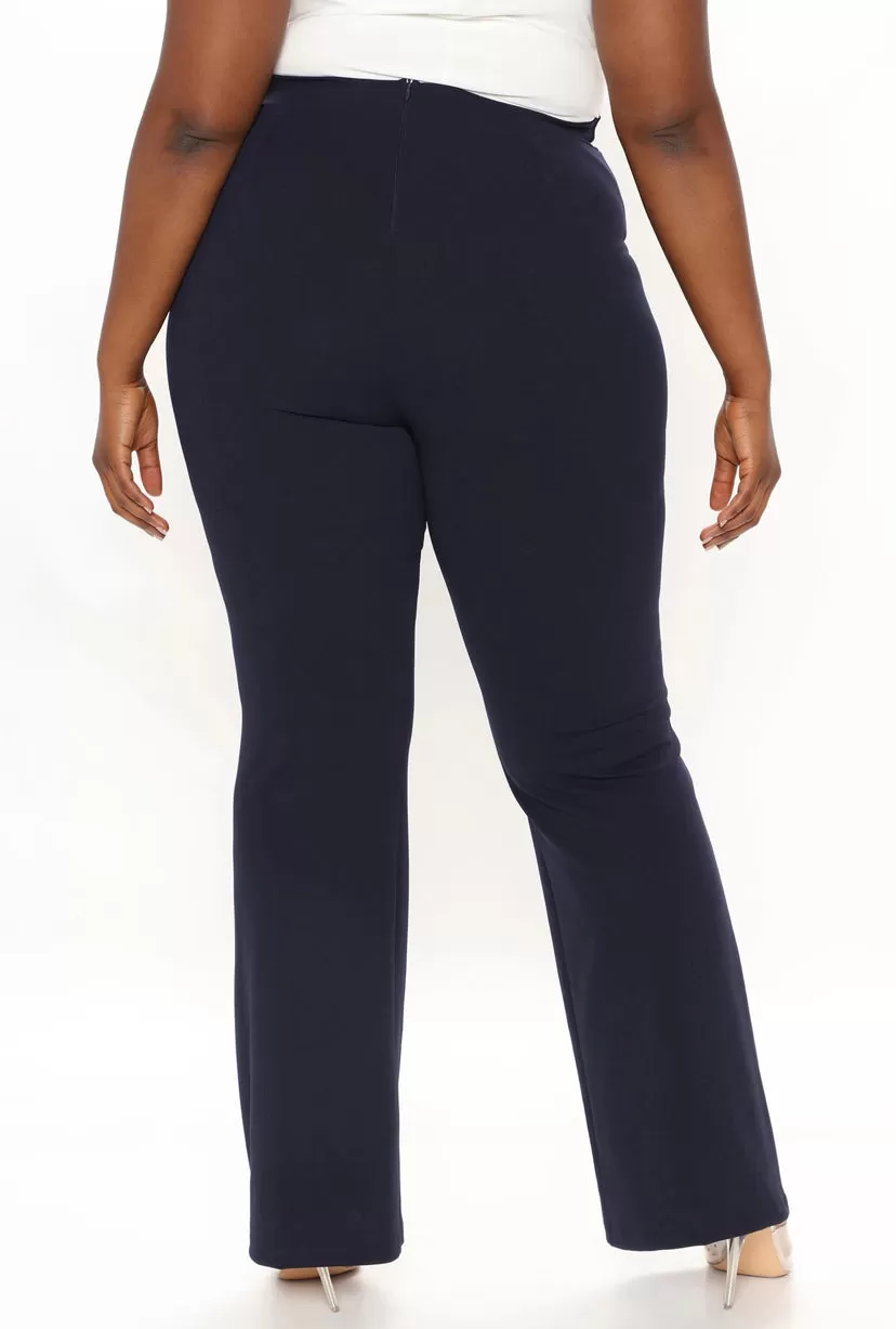 FASHION PLUS WIDE LEG DRESS PANTS