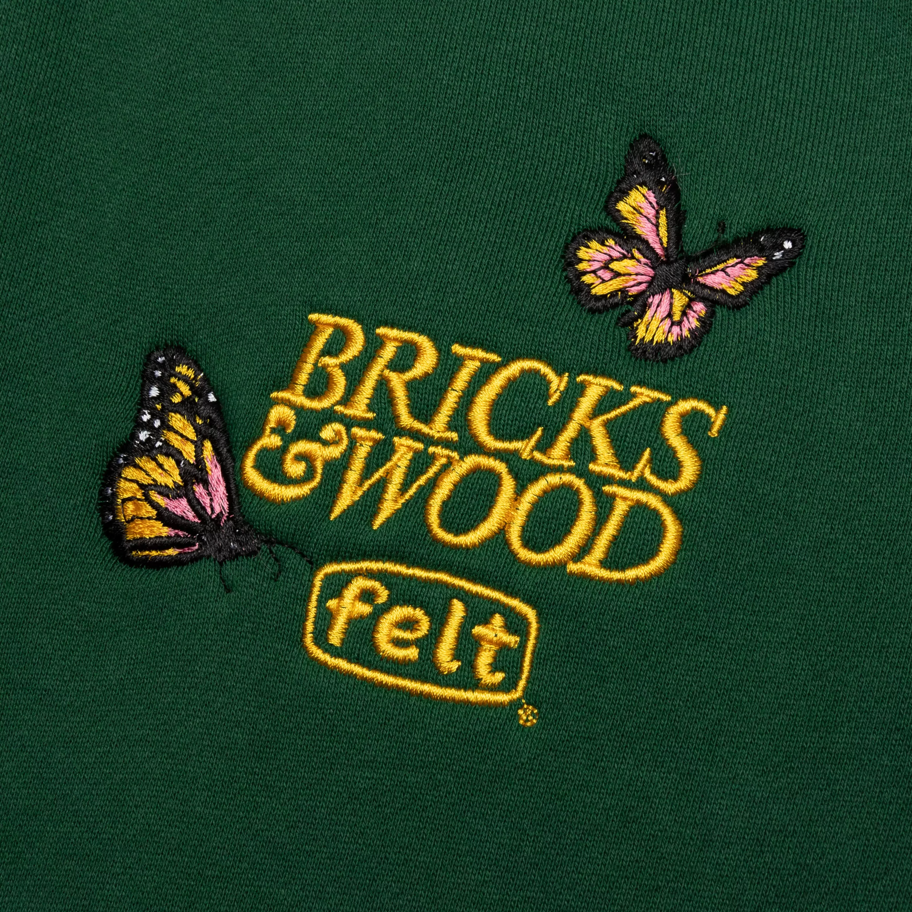 Felt x Bricks & Wood Butterfly Sweatpant - Forest Green