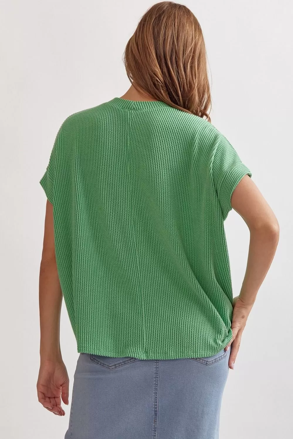 FINAL SALE - Oversized Ribbed Tees - 3 Colors!