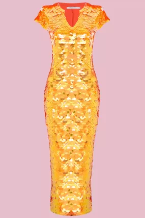 GEORGIE SEQUIN DRESS - FOX