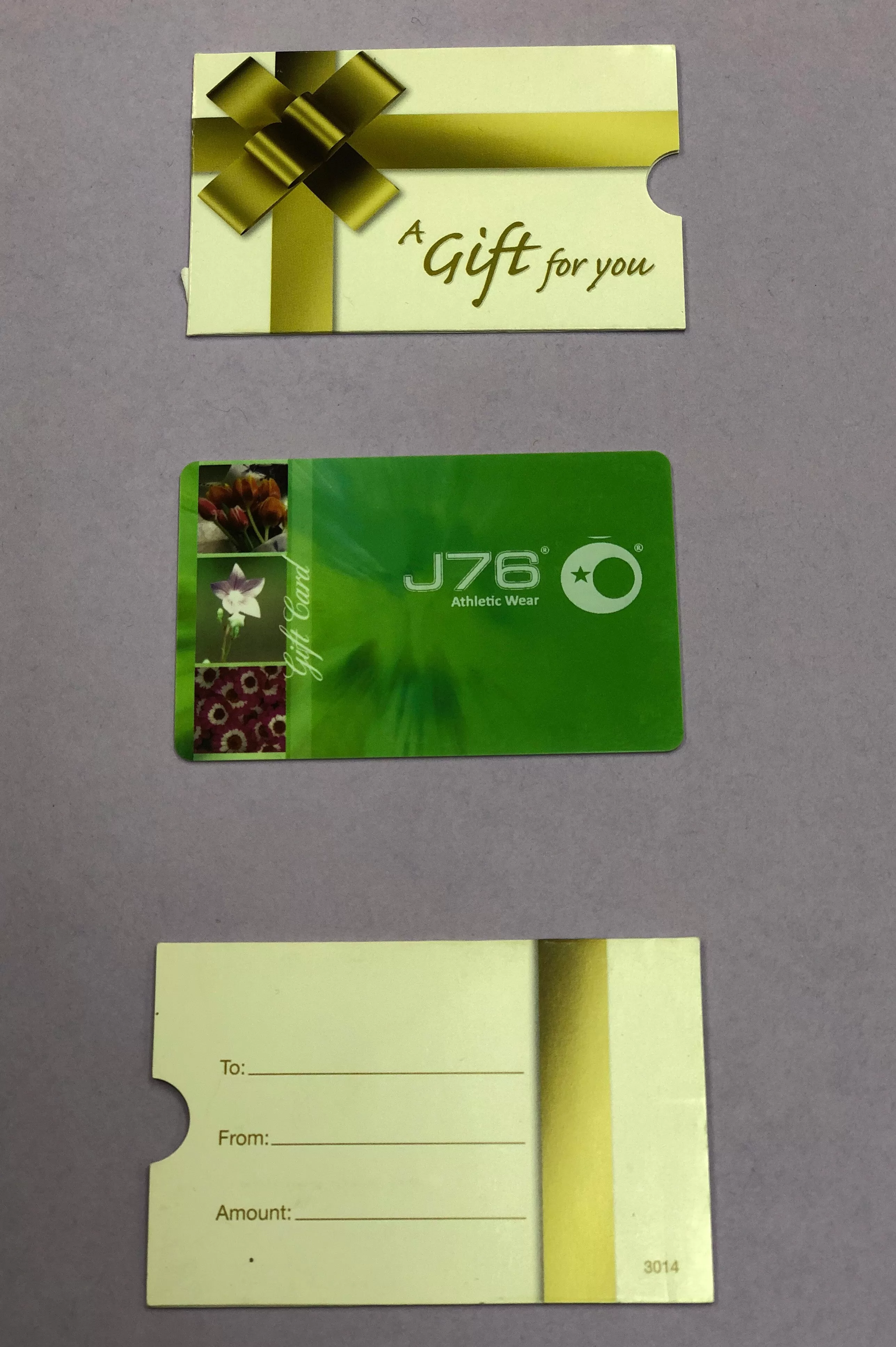 GIFT CARDS (in Store)