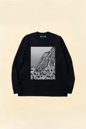 Godspeed Superior Organic L/S T-Shirt 'Ascent' - Black