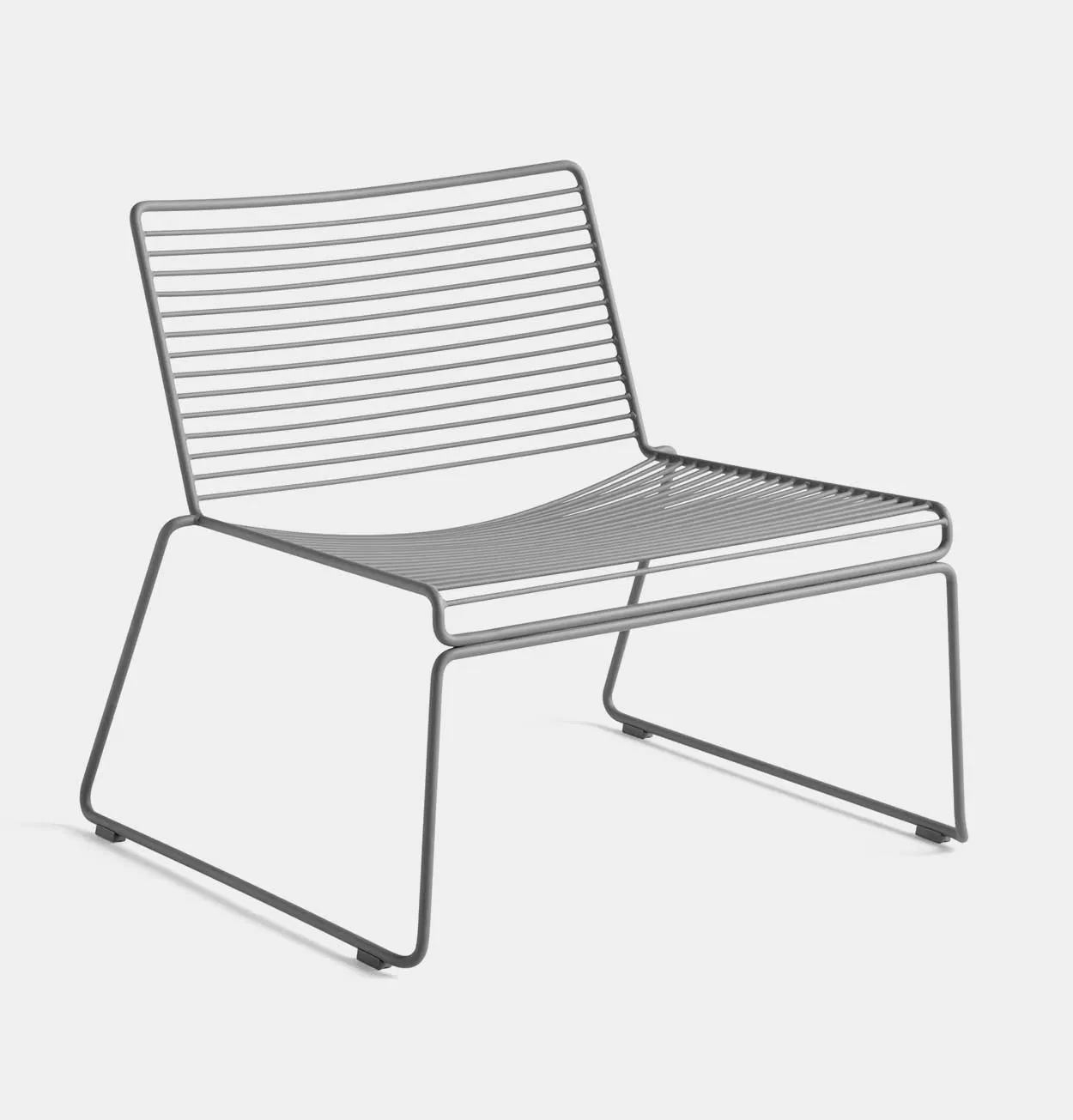 HAY Hee Lounge Chair in Asphalt Grey