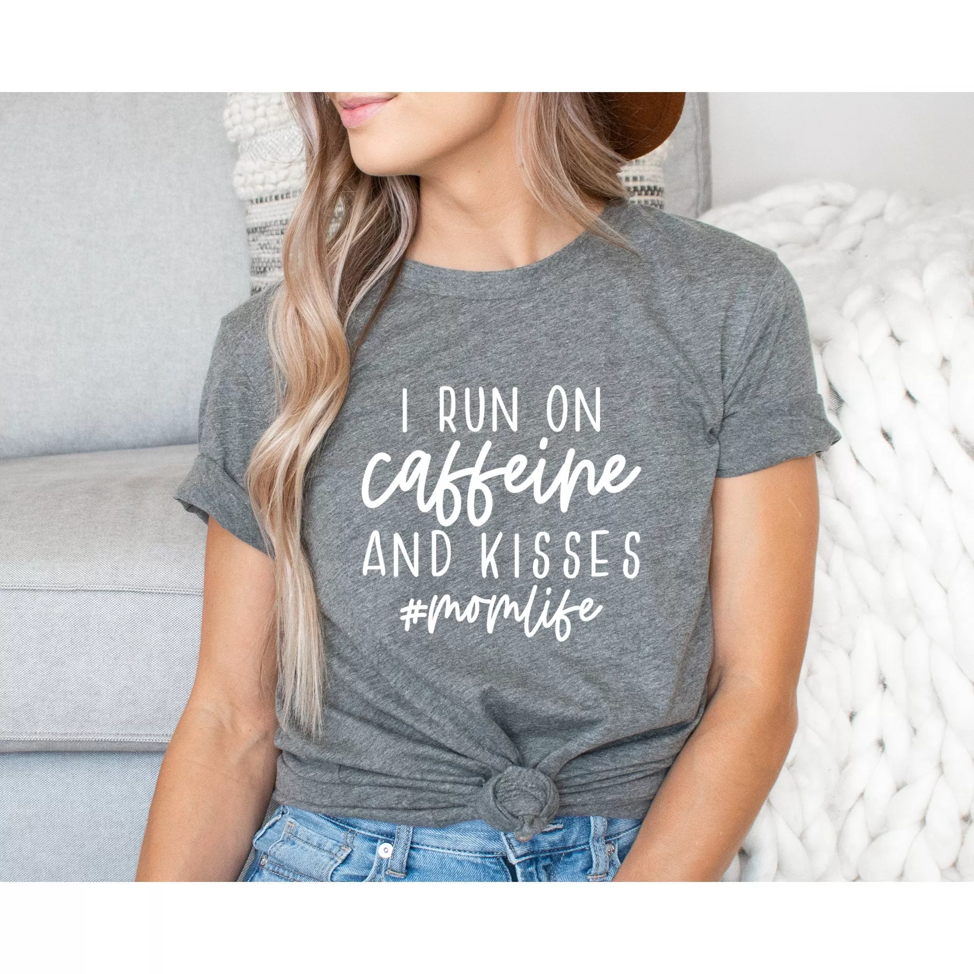 I Run on Coffee and Kisses Shirt