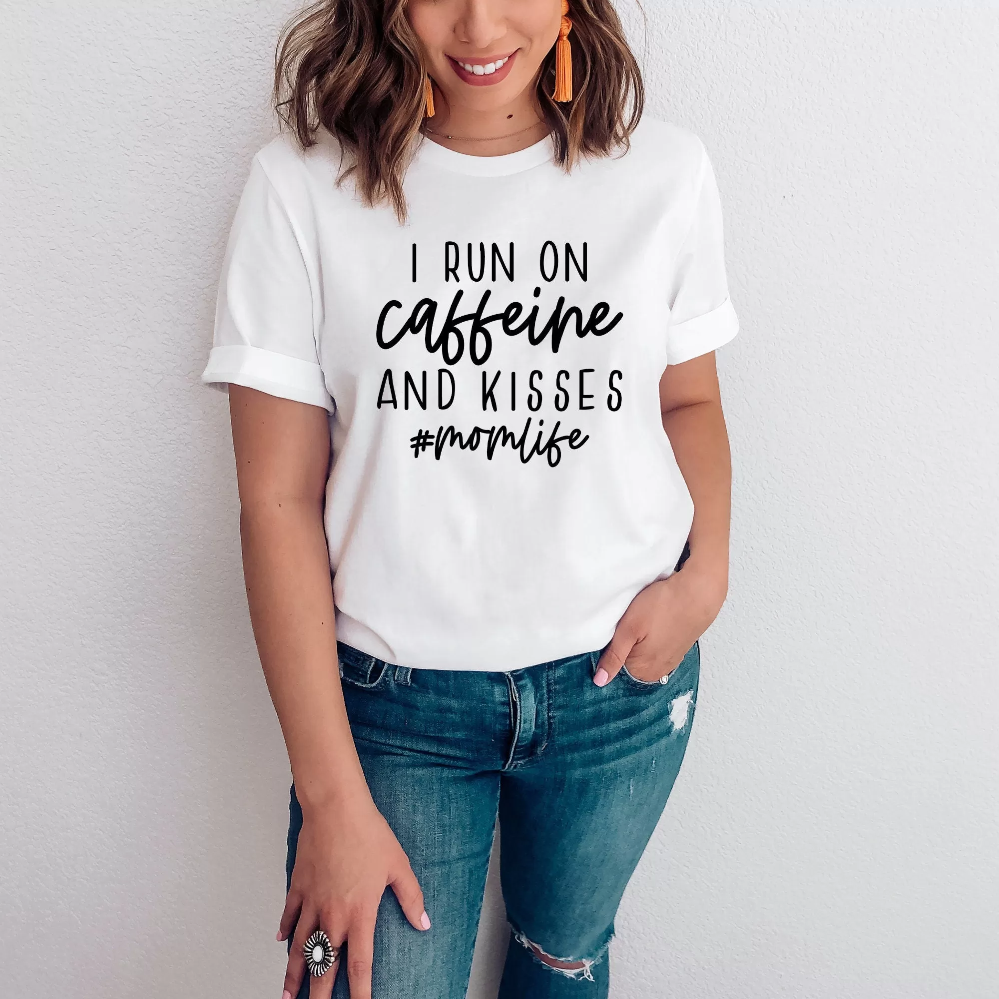 I Run on Coffee and Kisses Shirt