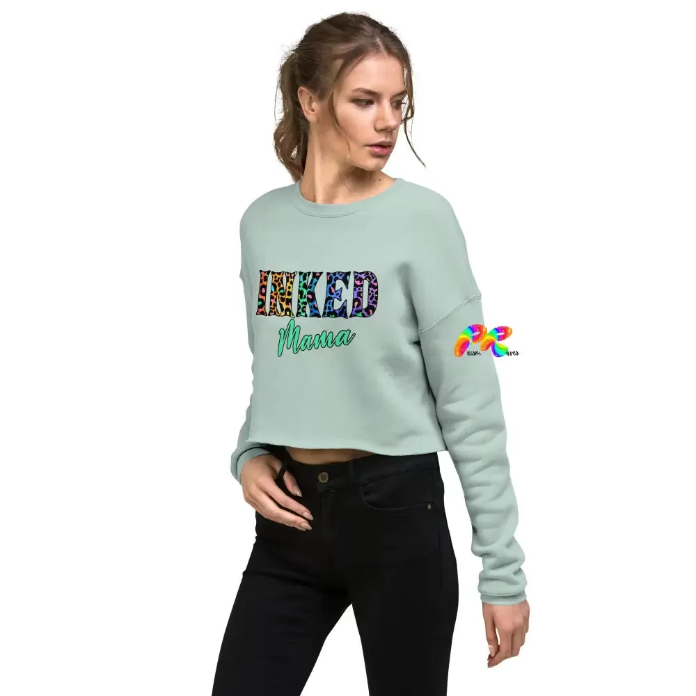 Inked Mama Crop Sweatshirt