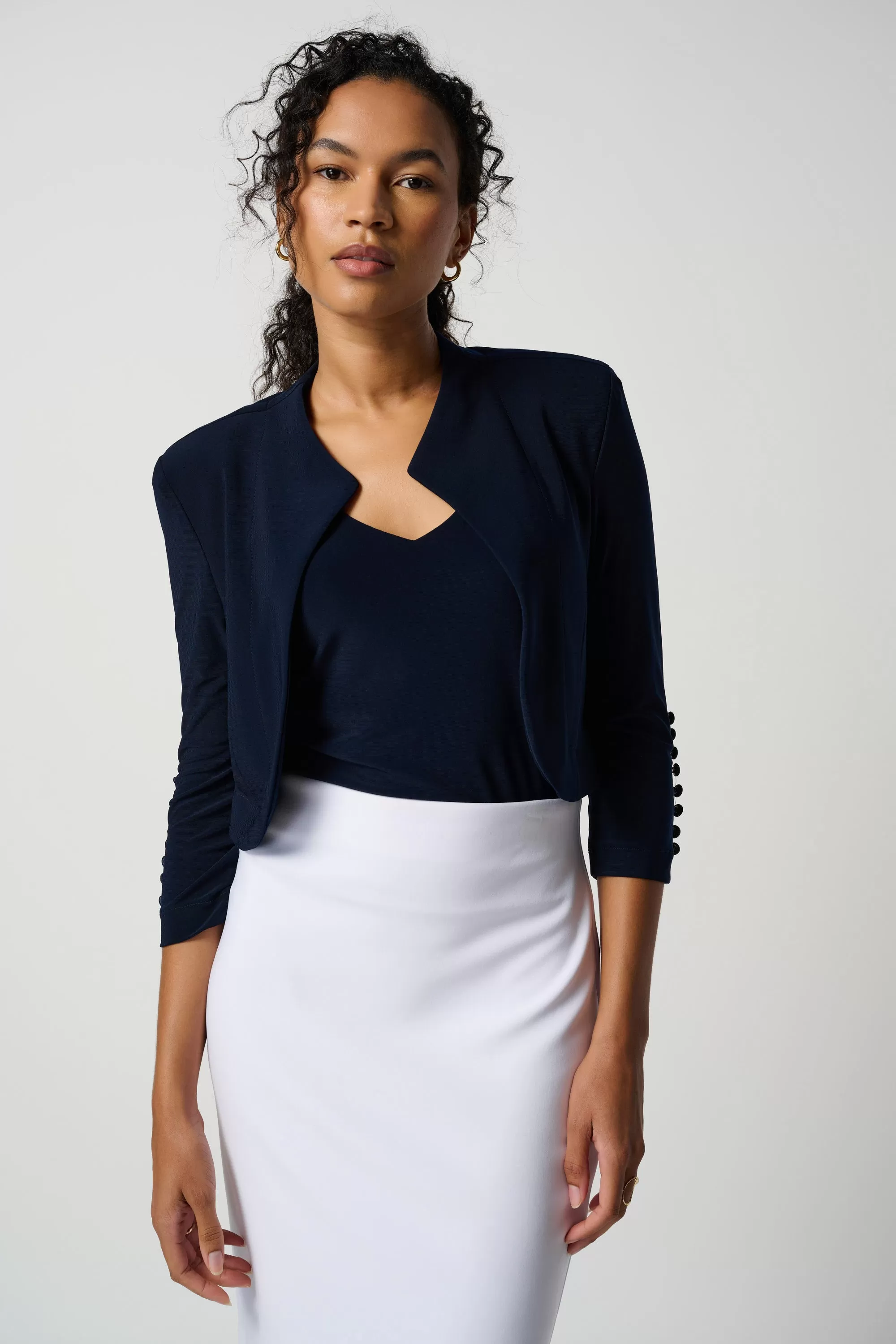 Joseph Ribkoff Classic Bolero Midnight Blue - 213707