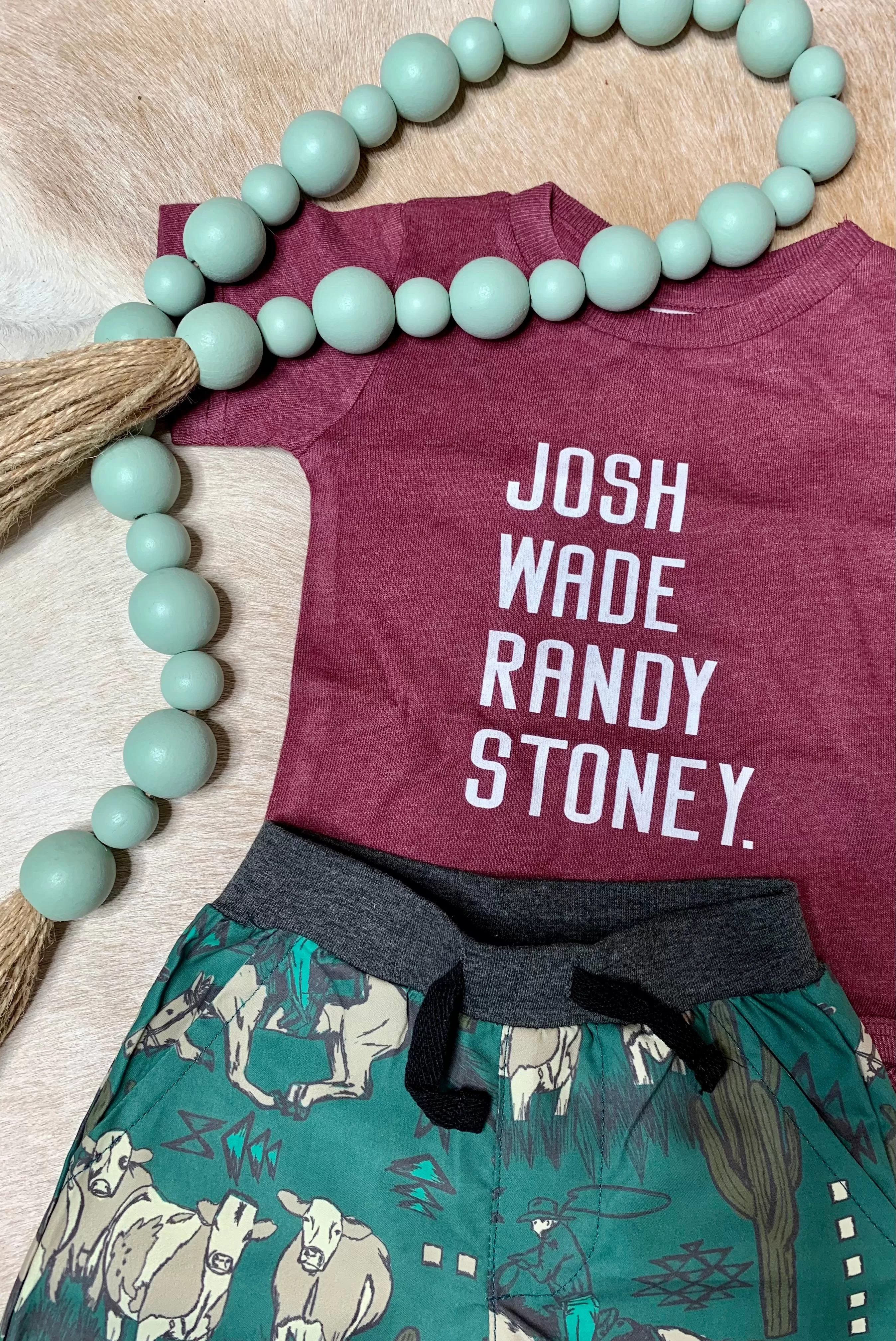 Josh Wade Randy Stoney Kids Tee