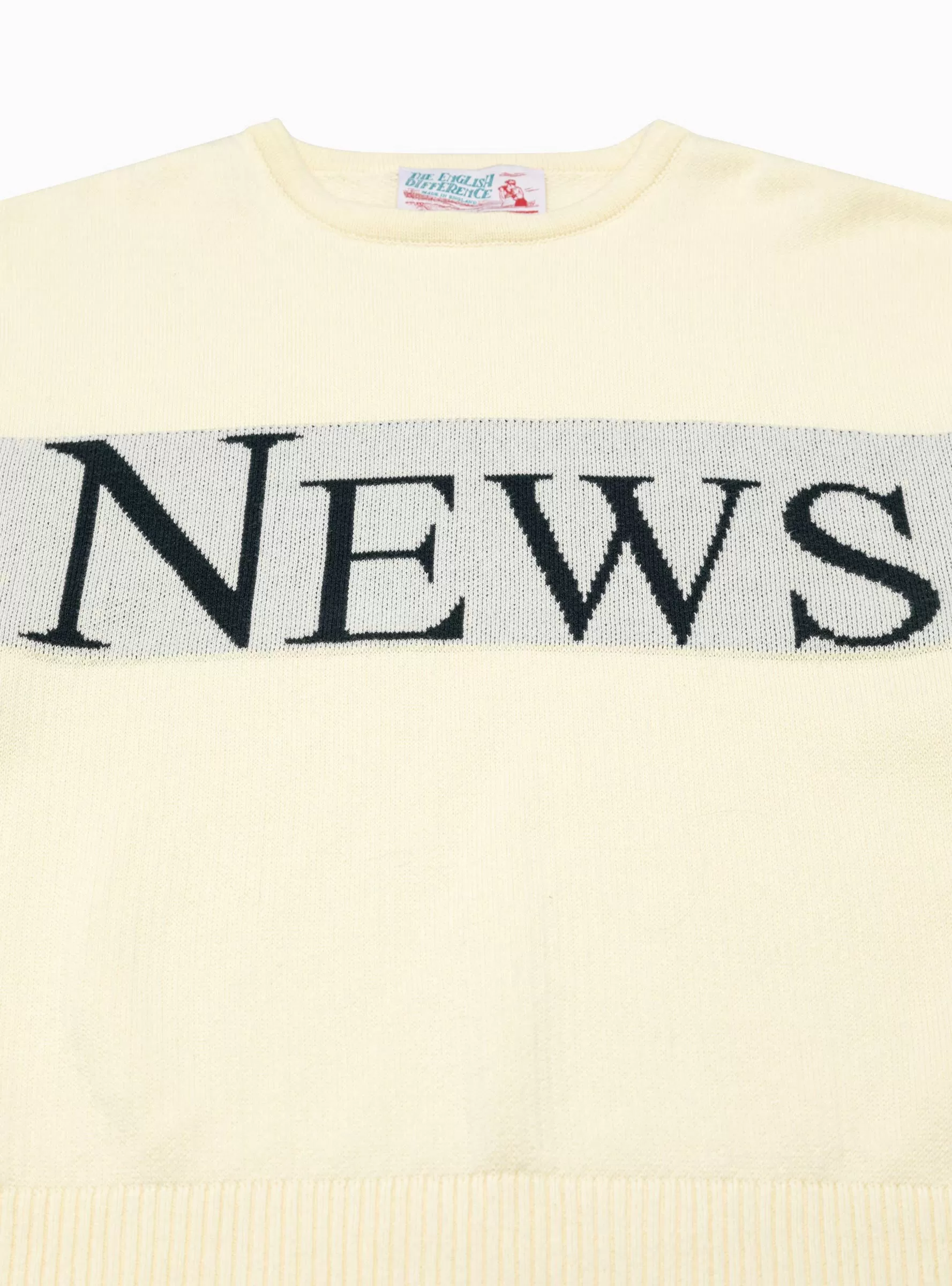 Kendrew News Sweater Cream