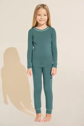 Kids TENCEL™ Modal Unisex Long PJ Set