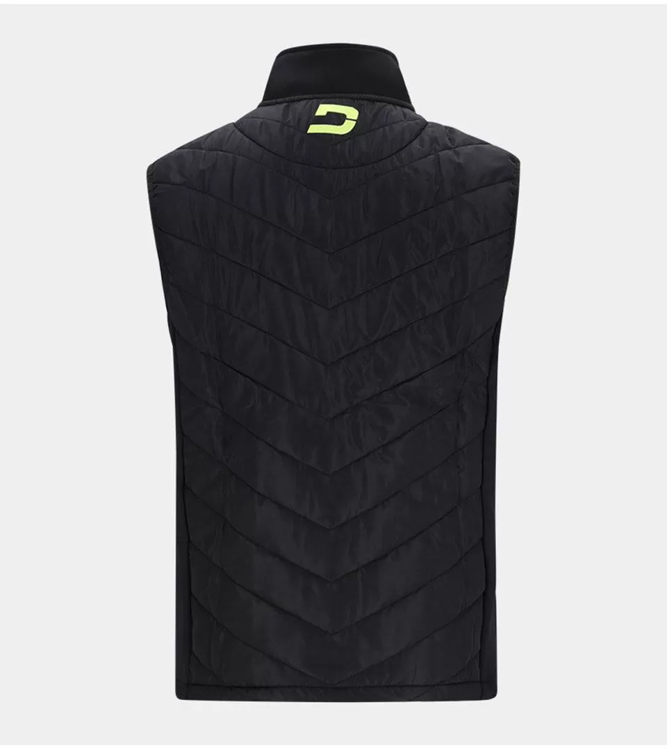 KYTE GILET - BLACK / LIME