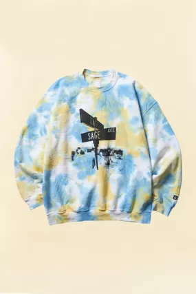 Liberaiders Tiedye Crewneck - Yellow